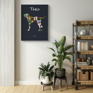 Create a Personalized Vizsla Collage - Your Dog's Unique Photo Art!