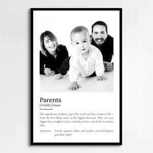 Create Your Personalized Parent Definition Poster – A Unique Gift