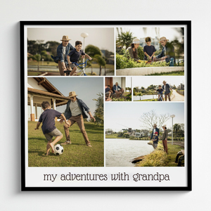 Create a Custom Photo Collage for Opa - Perfect Gift