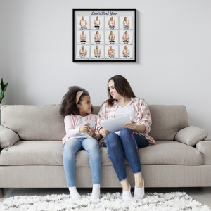 Create Your Baby's First Year Polaroid-Style Collage Poster
