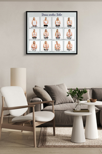 Create Your Baby's First Year Polaroid-Style Collage Poster