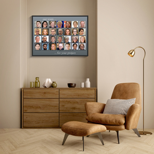 Showcase Your Team: Custom Portrait Collage for Offices & Events Showcase Your Team: Custom Portrait Collage for Offices & Events