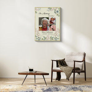 Create a Memorial Canvas: Cherish the Life and Moments