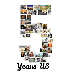 Create a Unique Number '5' Photo Collage - Perfect for Memorable Gifts! Create a Unique Number '5' Photo Collage - Perfect for Memorable Gifts!