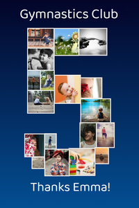 Create a Unique Number '5' Photo Collage - Perfect for Memorable Gifts! Create a Unique Number '5' Photo Collage - Perfect for Memorable Gifts!