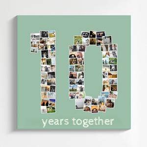 Personalize Your '10' Photo Collage for Special Anniversaries & Milestones! Personalize Your '10' Photo Collage for Special Anniversaries & Milestones!