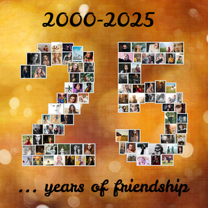 Create a 25-Numbers Photo Collage for Anniversaries or Celebrations Create a 25-Numbers Photo Collage for Anniversaries or Celebrations