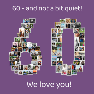 Create a Stunning 60th Birthday Photo Collage Gift Create a Stunning 60th Birthday Photo Collage Gift
