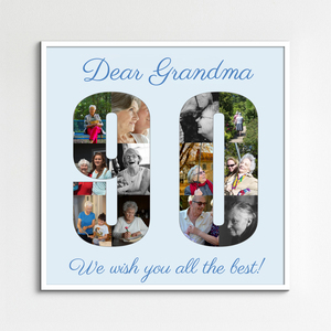 Create a Stunning '90' Photo Collage for Milestones & Birthdays Create a Stunning '90' Photo Collage for Milestones & Birthdays
