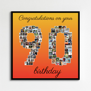 Create a Stunning '90' Photo Collage for Milestones & Birthdays Create a Stunning '90' Photo Collage for Milestones & Birthdays