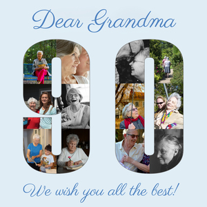 Create a Stunning '90' Photo Collage for Milestones & Birthdays Create a Stunning '90' Photo Collage for Milestones & Birthdays