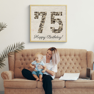 Create Your Own Sepia 75th Birthday Photo Collage – Personalize Now! Create Your Own Sepia 75th Birthday Photo Collage – Personalize Now!