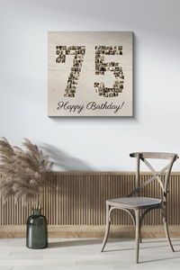 Create Your Own Sepia 75th Birthday Photo Collage – Personalize Now! Create Your Own Sepia 75th Birthday Photo Collage – Personalize Now!