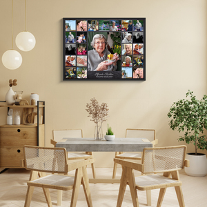 Create Your Personalized Memorial Photo Collage - 24 Memories in Tribute