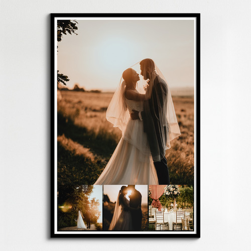 Create a Stunning Wedding Photo Collage: Personalize Your Unique Memory