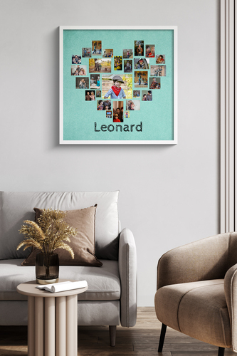 Create Your Heart-Shaped Photo Collage: Capture Your Child's Best Moments