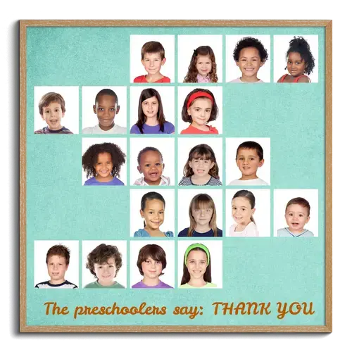 Create a Farewell Photo Collage for Kindergarten Memories
