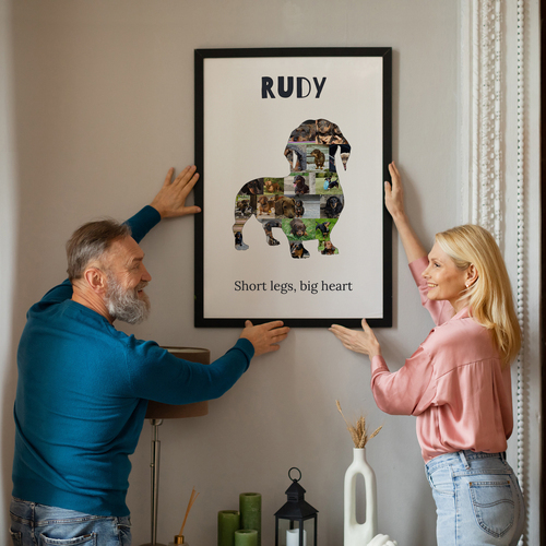 Create Your Custom Dachshund Photo Collage: Cherish Your Pet's Memories