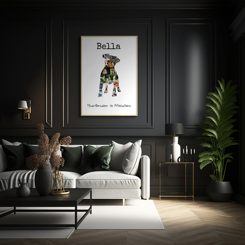 Create Your Jack Russell Collage - Personalize with Photos & Text
