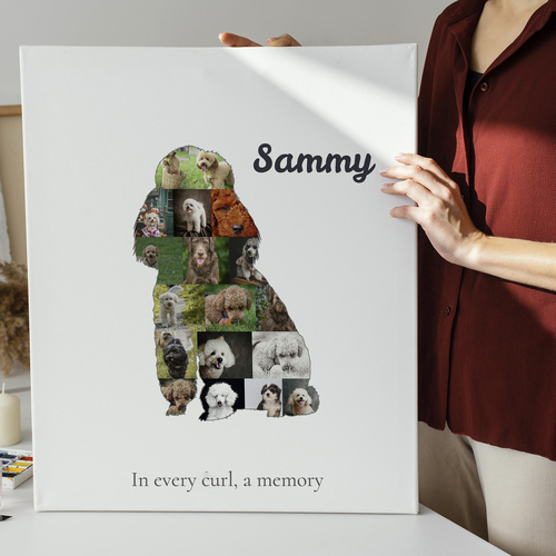 Create Your Custom Poodle Photo Collage - Cherish Memories