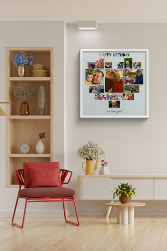 Create a Heart Photo Collage Gift for Loved Ones