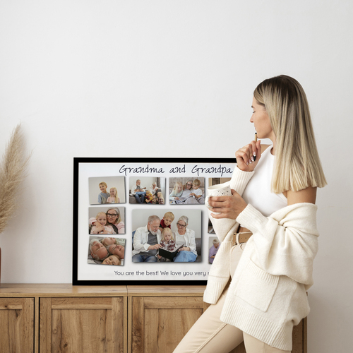 Create Personalized Photo Collage for Grandparents - Perfect Gift for Any Occasion