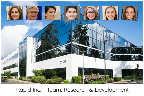 Create Your Custom Team Photo Collage on Alu-Dibond for Your Business Display