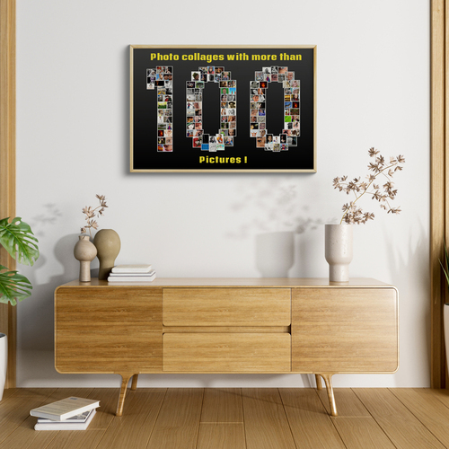 Create Your 100th Celebration Photo Collage – Showcase 250 Images in Style!