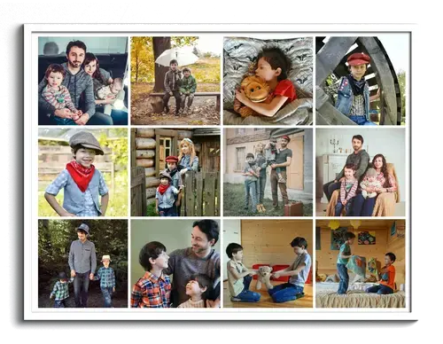 Create Your Timeless Grid-Style Family Photo Collage