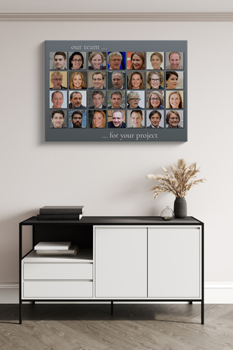 Showcase Your Team: Custom Portrait Collage for Offices & Events
