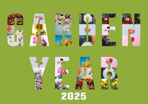 Create Your "Garden Year <Year>" Photo Collage - Capture Nature's Beauty!
