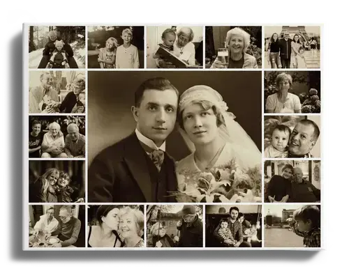 Create a Heartfelt Memorial Collage: Honor Cherished Memories