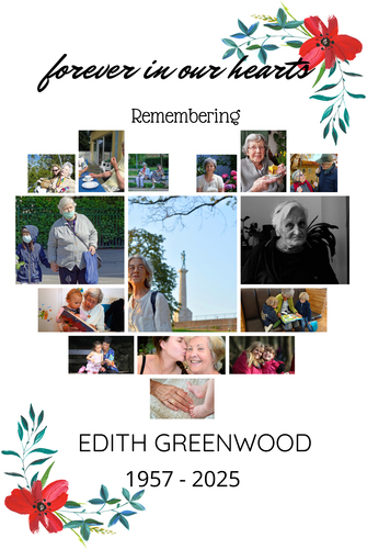 Create a Heart Memorial Collage - Personalize Your Loving Tribute