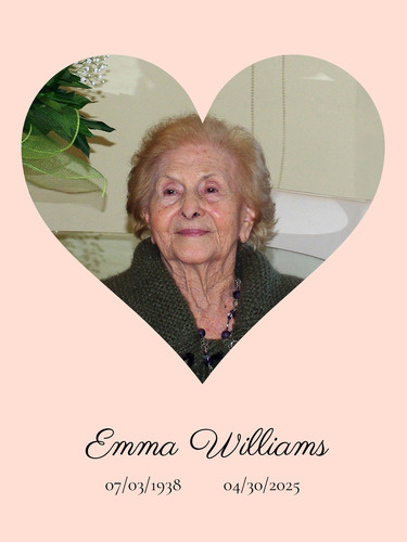 Create a Heart-Shaped Memorial Collage - Personalize in Memory
