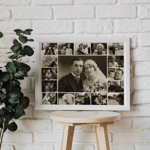 Create a Heartfelt Memorial Collage: Honor Cherished Memories