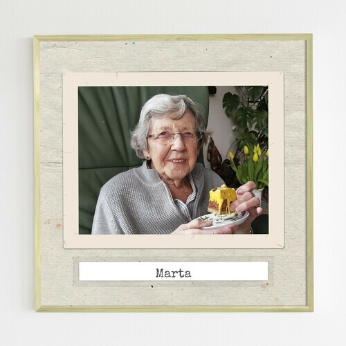 Portrait as mourning photo for funeral and memory