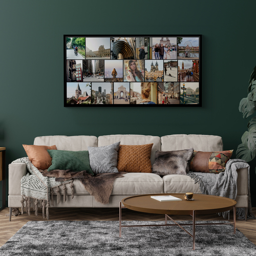 Create Your Travel Photo Collage on Acrylic Glass - Personalize Memories