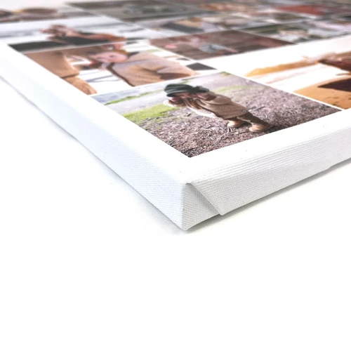 Photo collage on canvas: Wall