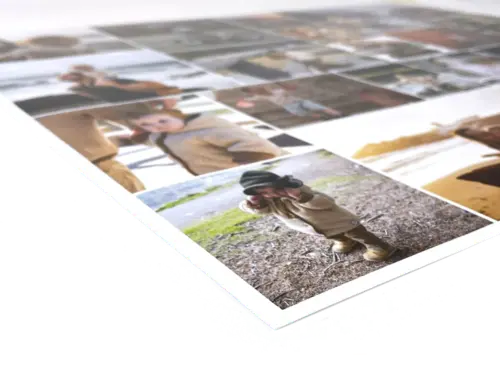 Photo collage as a poster