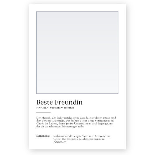 Definition poster